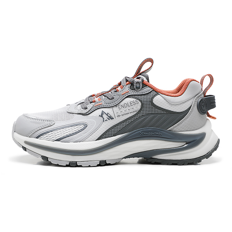 

Кроссовки Slip Resistant Abrasion Resistant Outdoor Shoes Men's XTEP, Lunar Stone Gray/Ash Gray