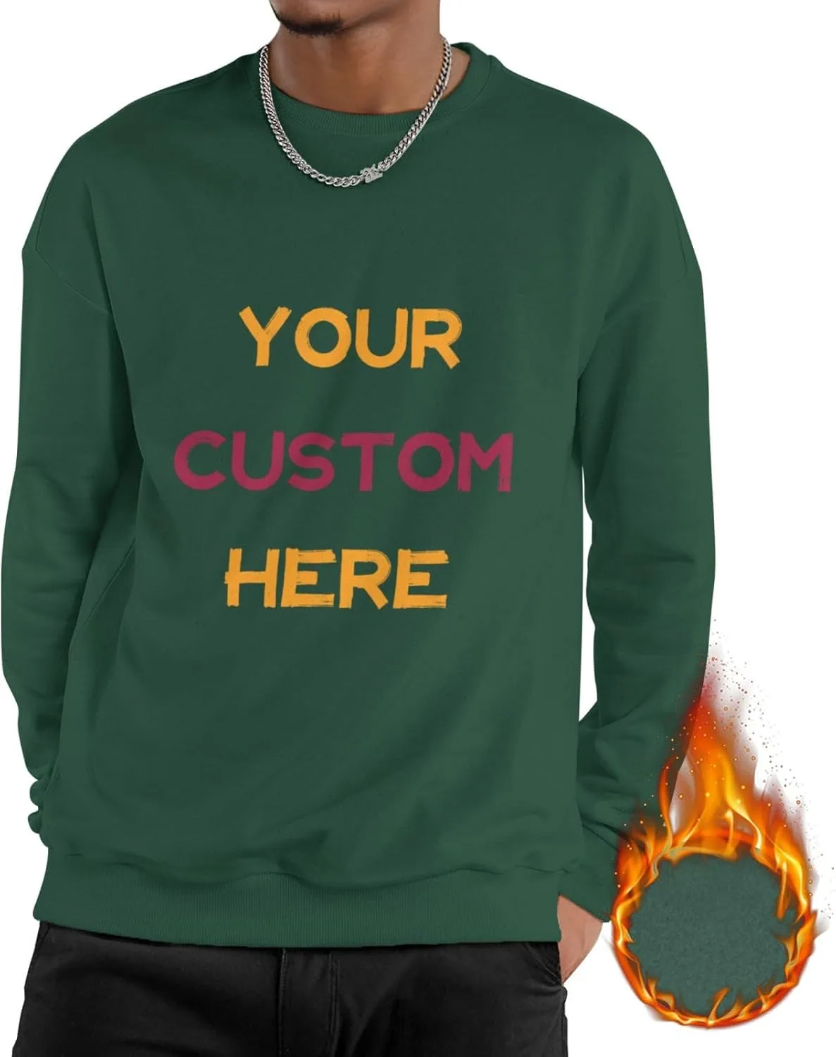 

Кастомный свитшот с фото