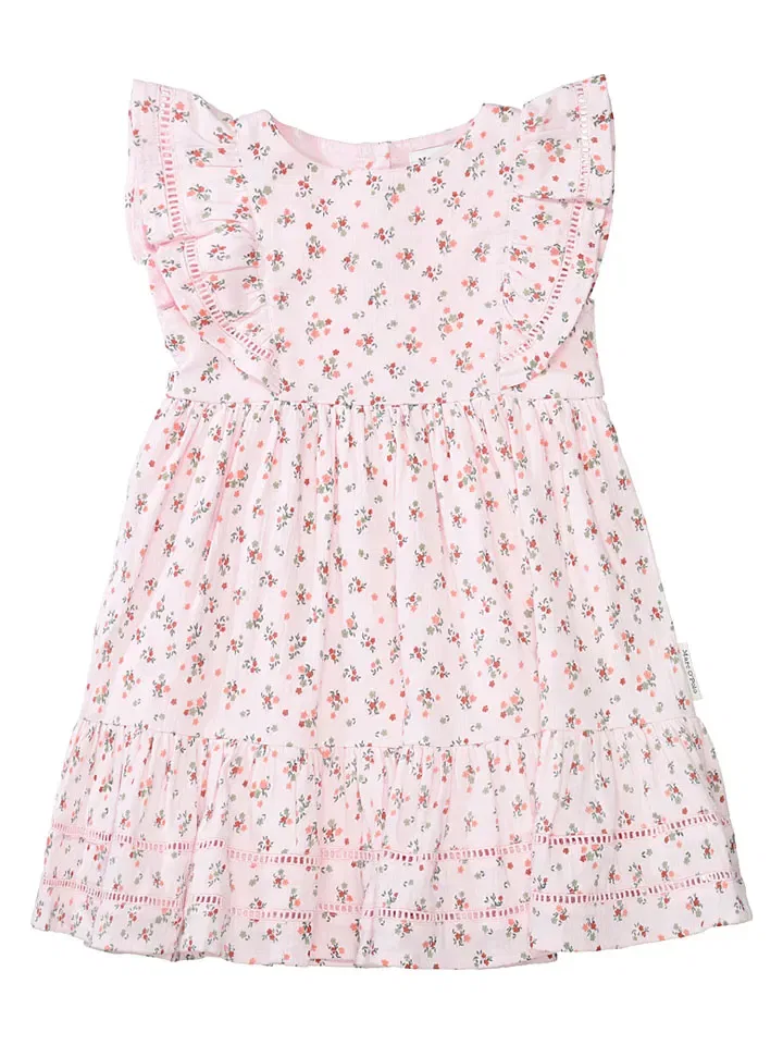 Платье с цветочным узором Marc O'Polo Junior, розовый