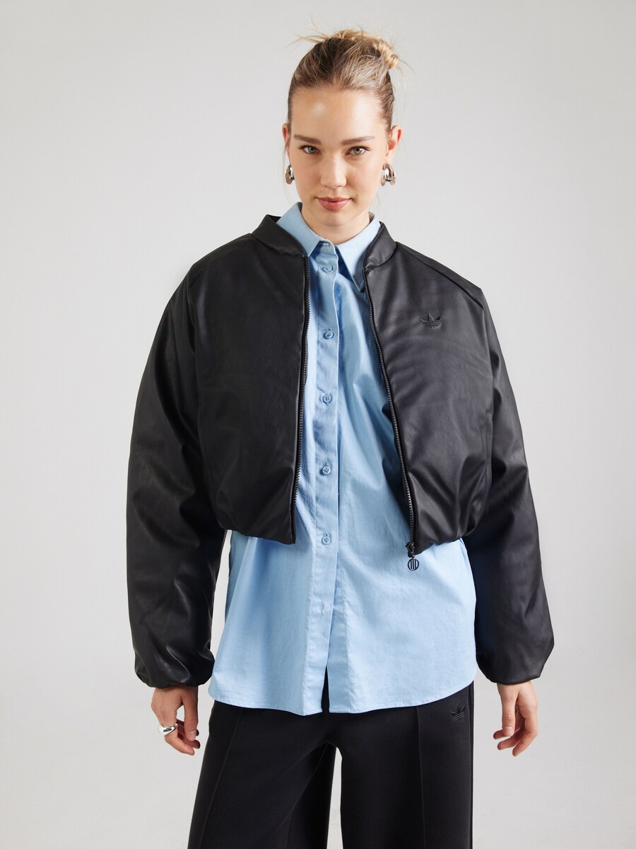 Демисезонная куртка ADIDAS ORIGINALS, Black — фото 2