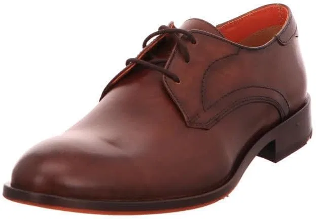 Туфли LLOYD Herren - Schnürschuhe PARBAT in braun Glattleder, Dark Brown