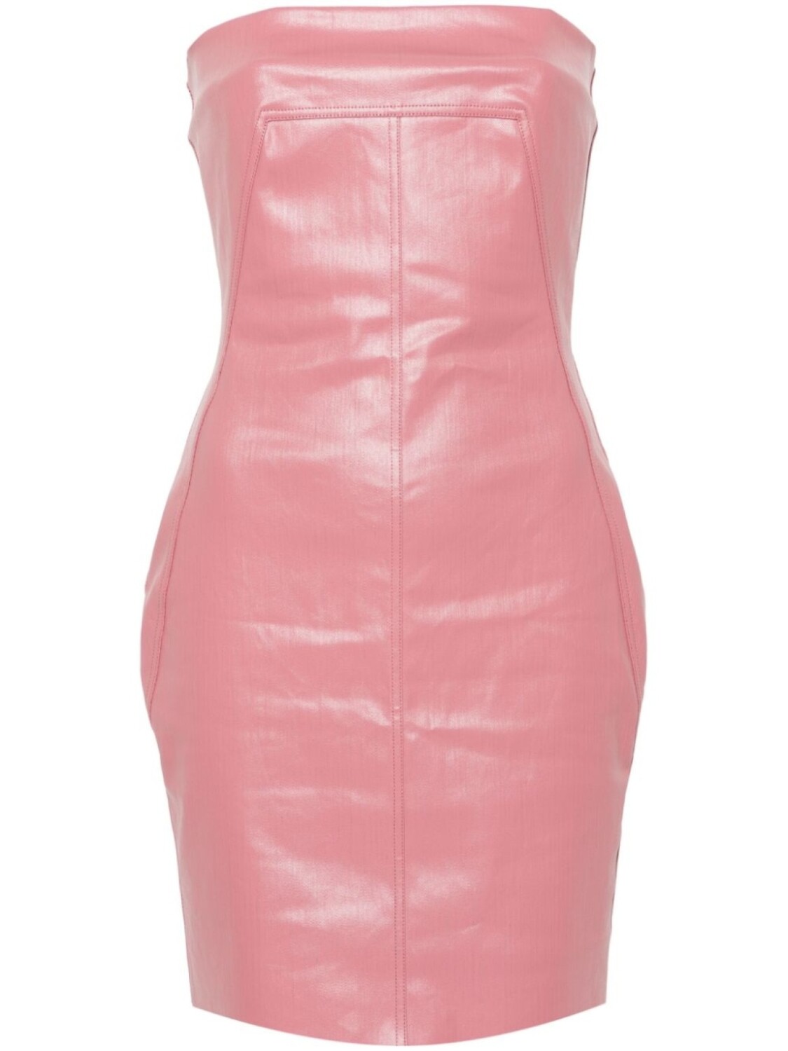 

Rick Owens платье мини Bustier, розовый