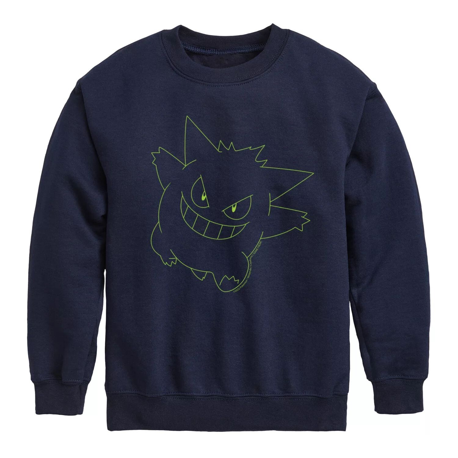 

Флис Pokemon Gengar для мальчиков 8–20 лет Licensed Character, синий