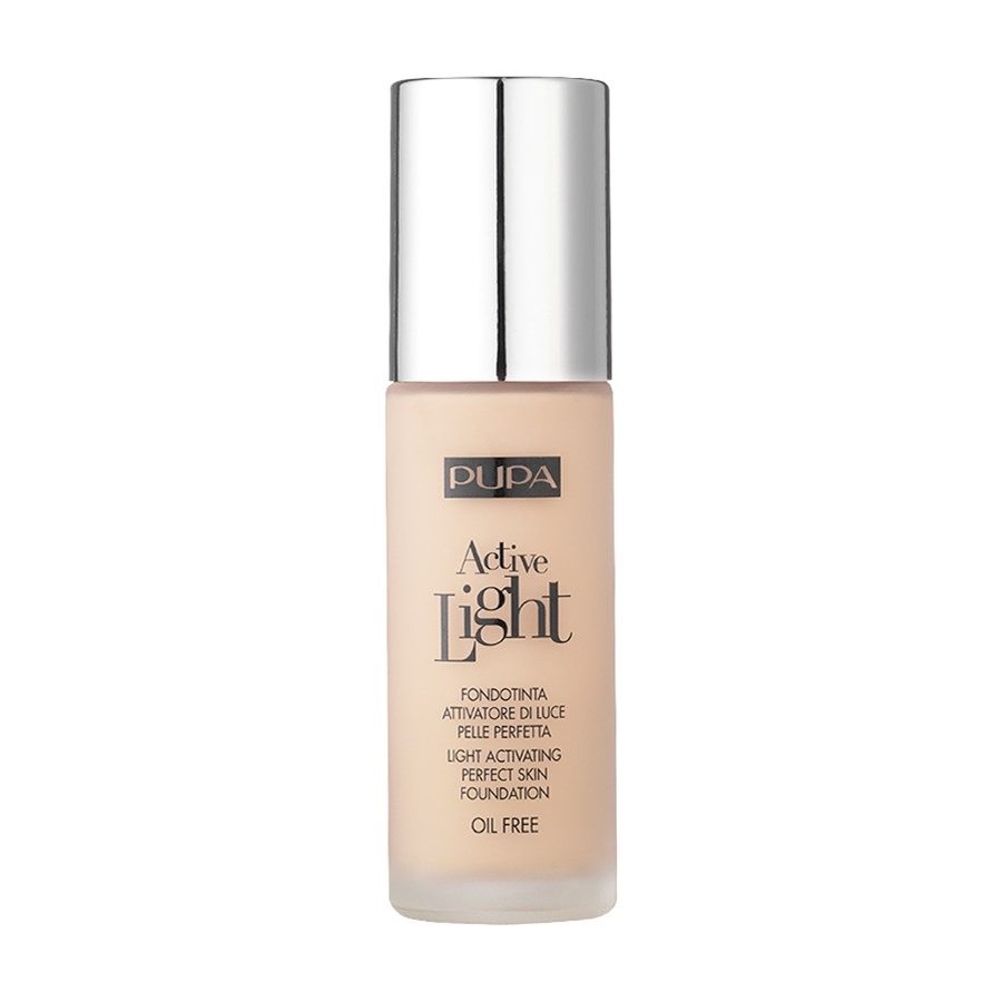 

Тональная основа PUPA Milano Active Light Foundation SPF 10, No. 010 Porcelain / 30 ml
