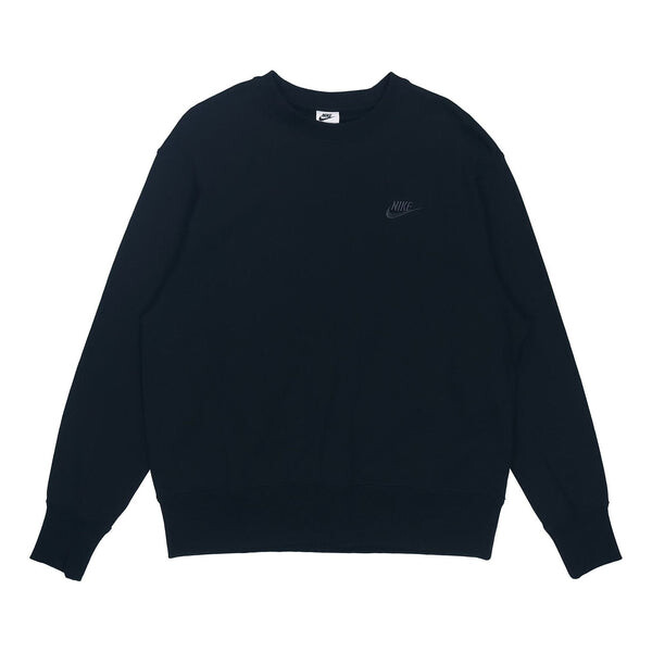 

Толстовка Nike Sportswear Casual Sports Crew-neck 'All Black', черный