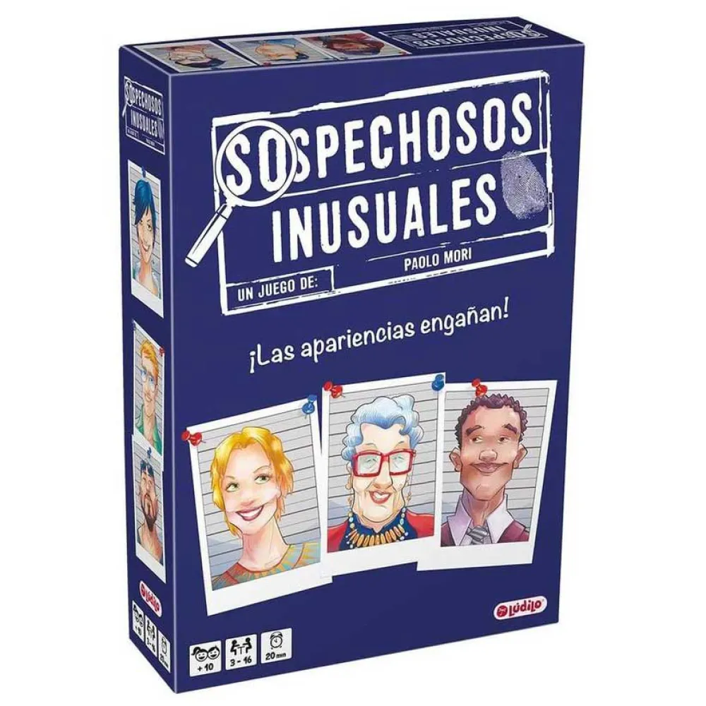 

Настольная игра Lúdilo Sospechosos Inusuales, мультиколор