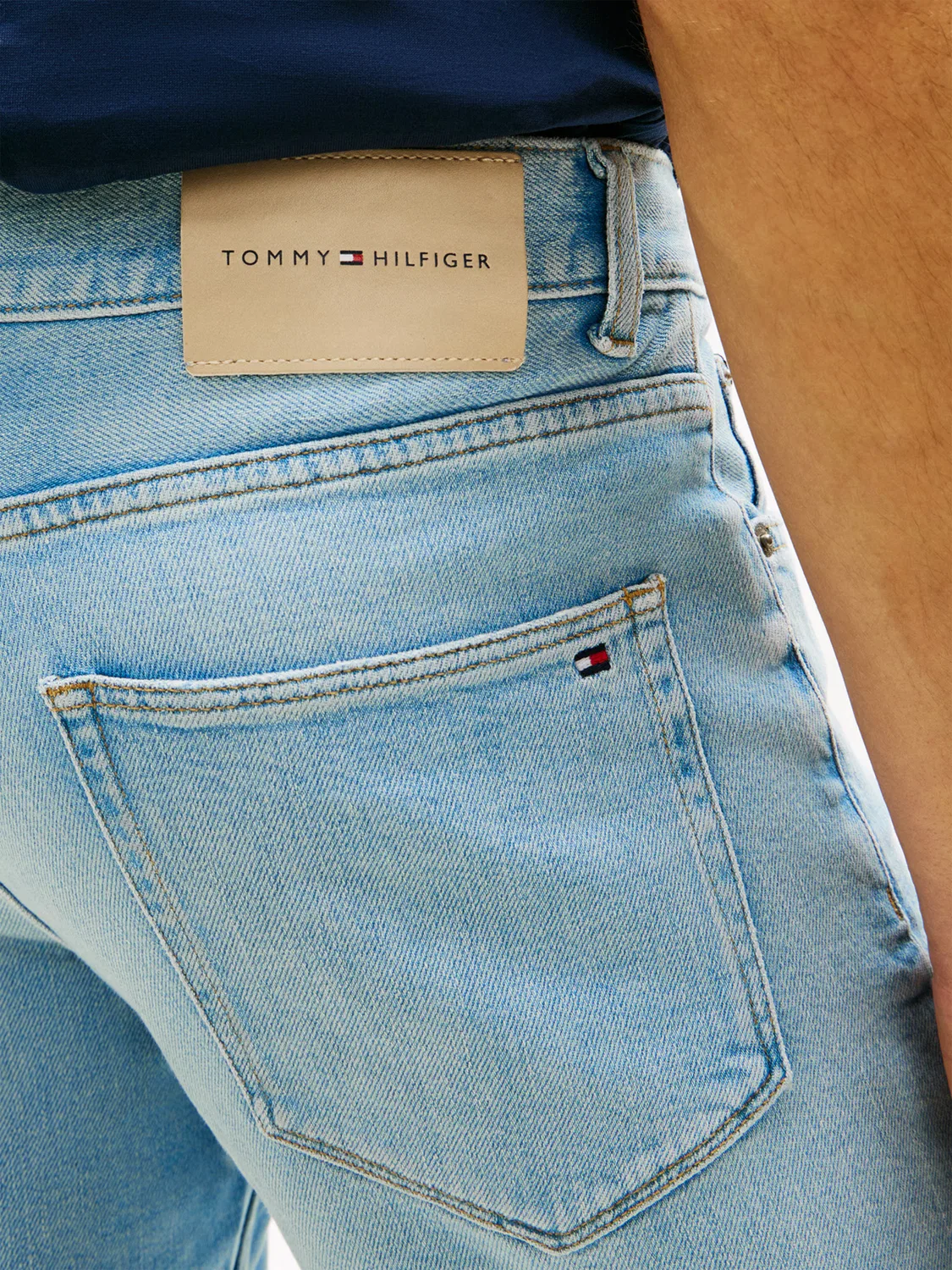 Обычные джинсы 'Дентон' Tommy Hilfiger, Light Blue — фото 2