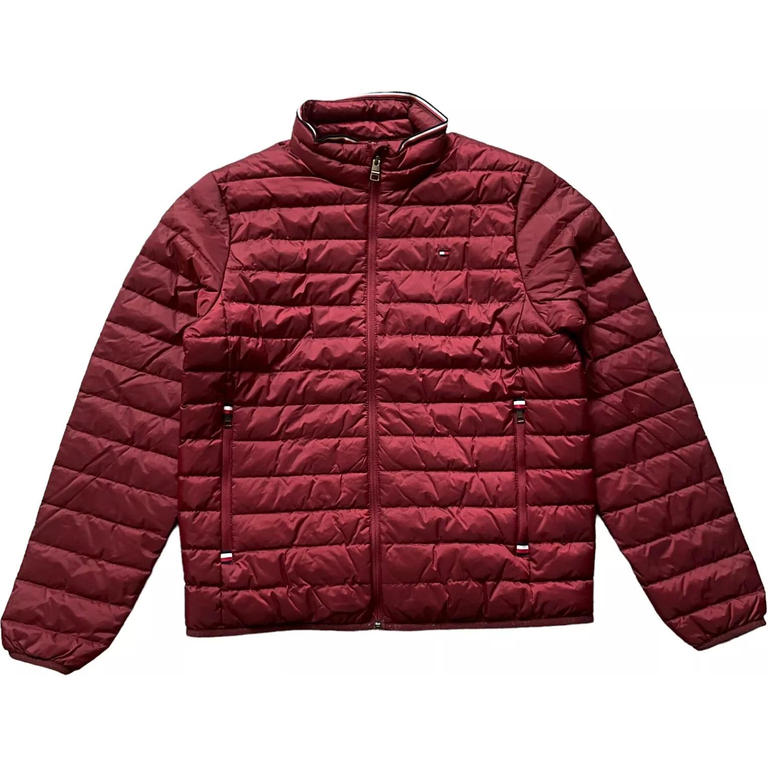 

Tommy Hilfiger Мужская складная куртка из переработанных материалов красная, Red