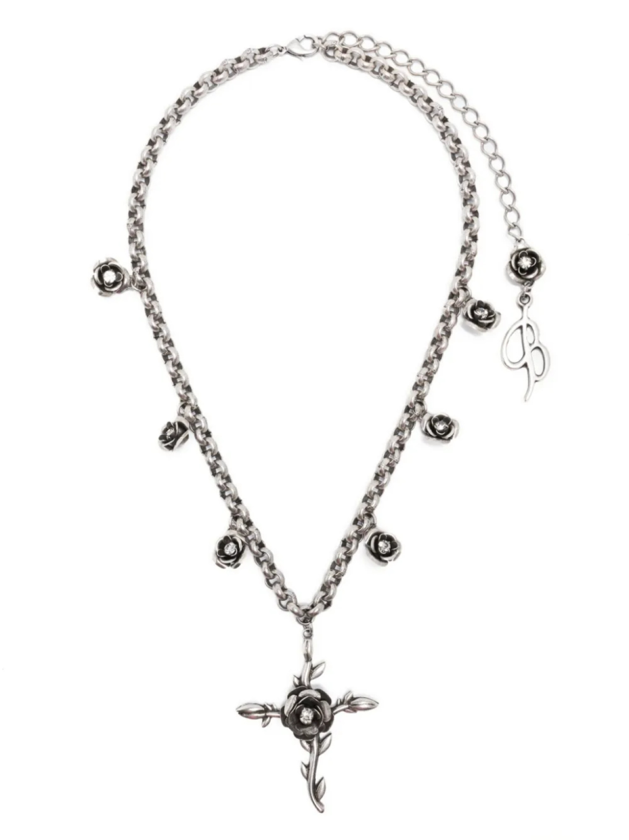 

Blumarine колье с подвеской, серебряный