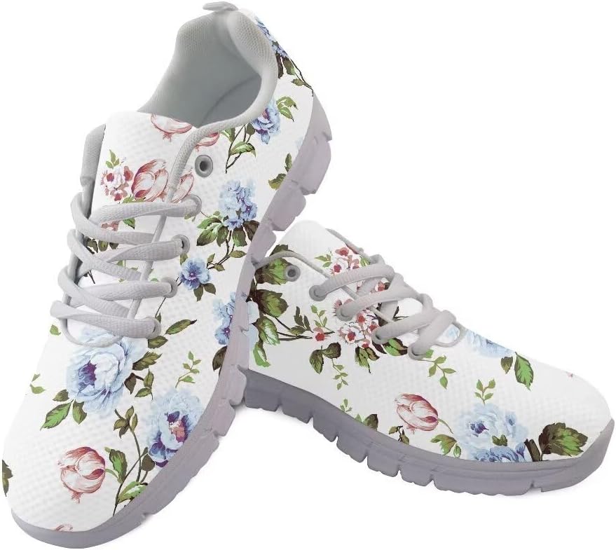 

Мужские кроссовки для ходьбы и бега AmzPrint с белой подошвой