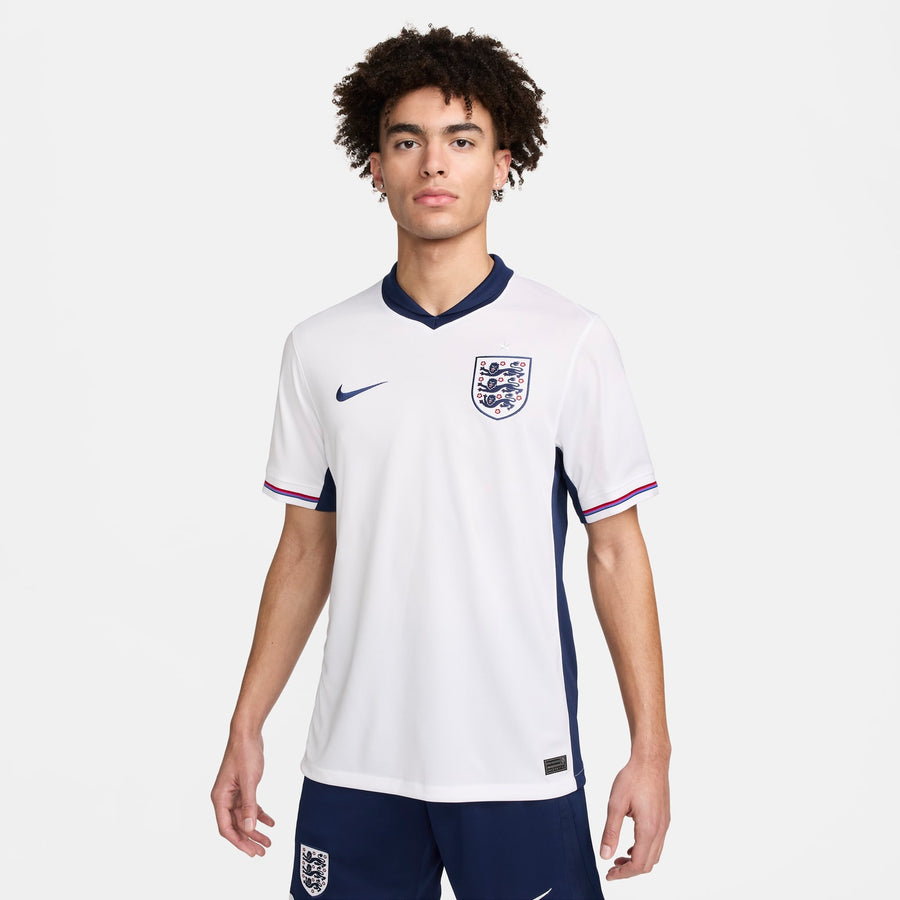 Джерси Nike England Men's Team 24/25 Stadium Home Soccer Jersey 'White', синий — фото 2