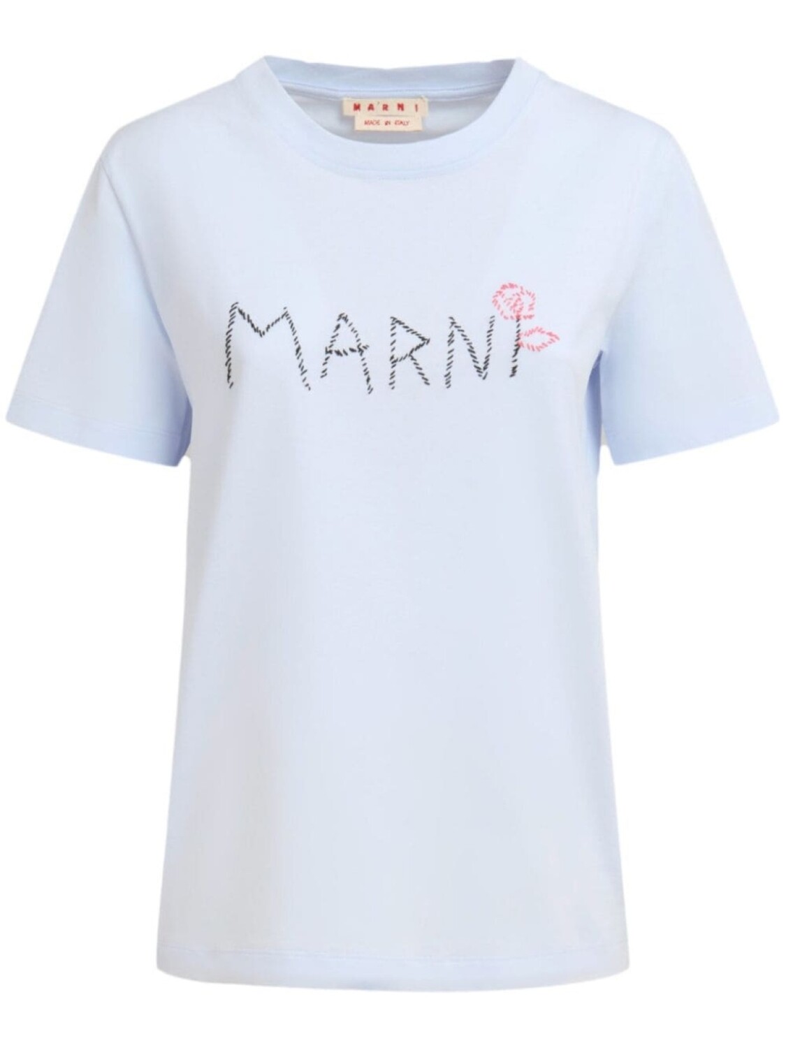 

Футболка с логотипом Marni, синий