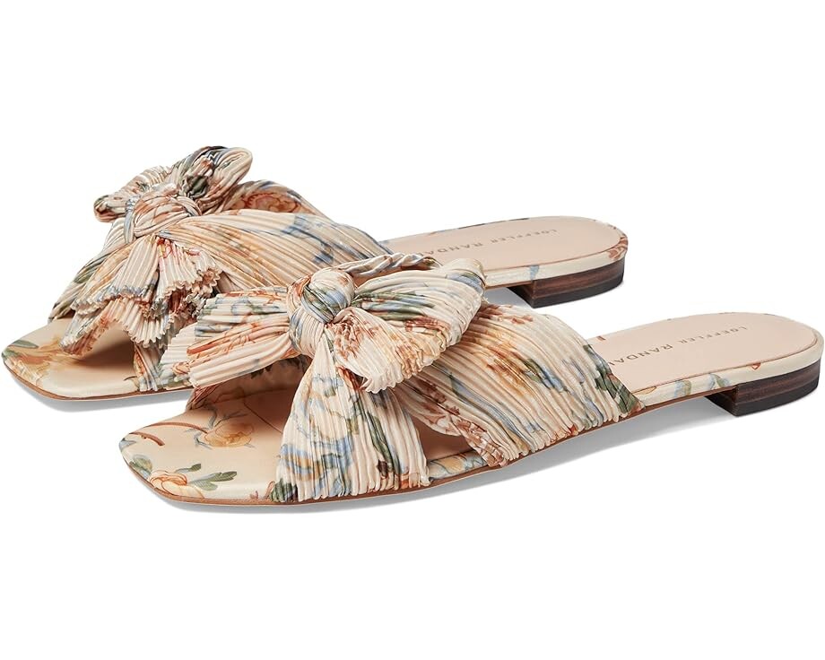 

Сандалии Loeffler Randall Daphne, цвет Cream Botanical Floral