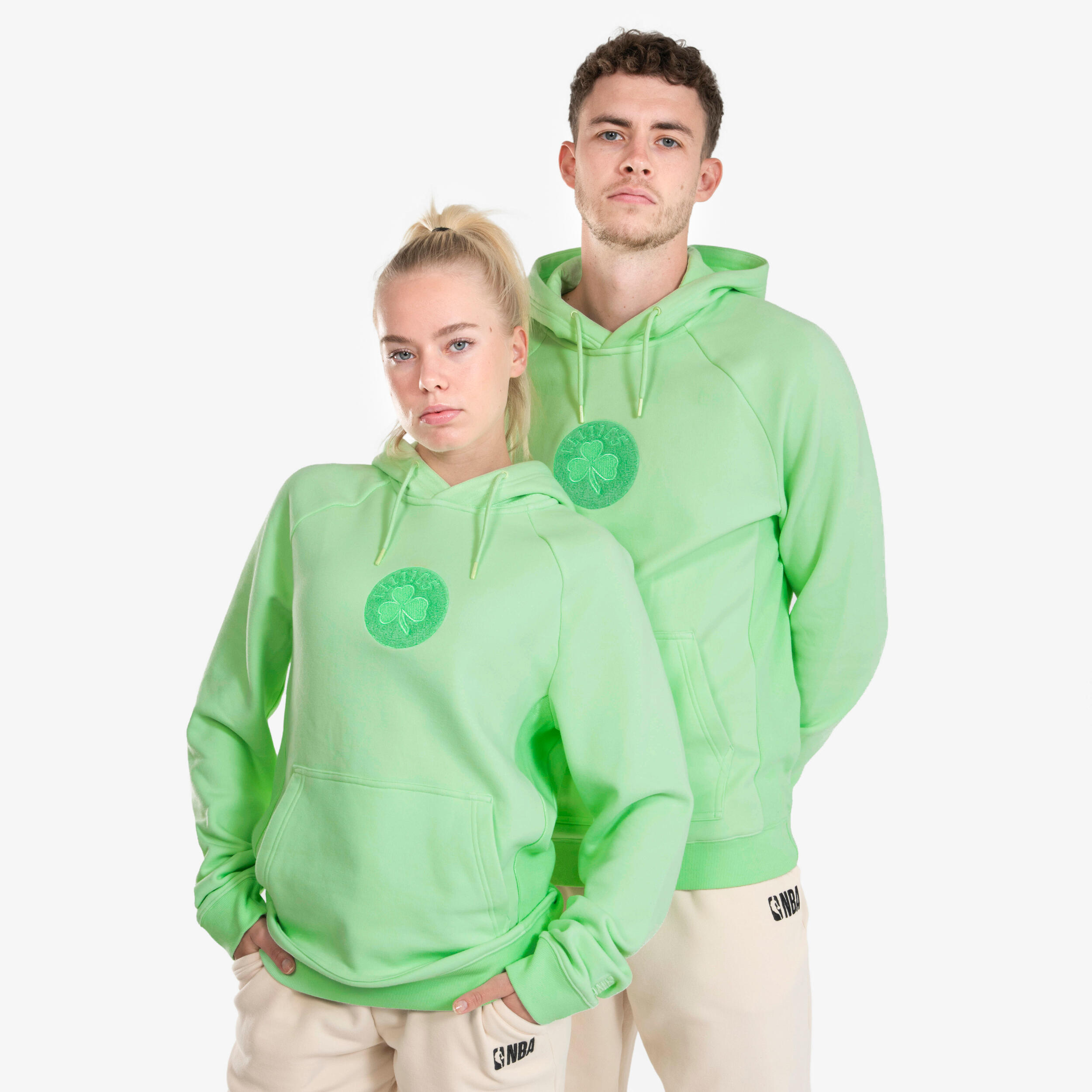 

Мужская баскетбольная толстовка Tarmak NBA 900 Boston Celtics зелёная