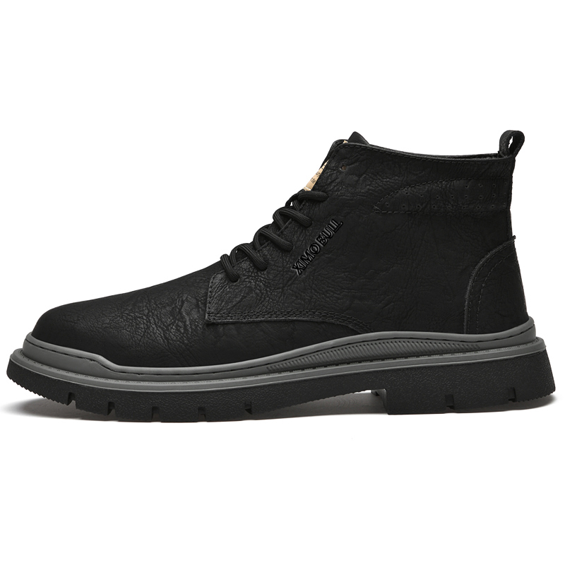 

Короткие мужские ботинки Martin 5 см XIMO BULL, Black