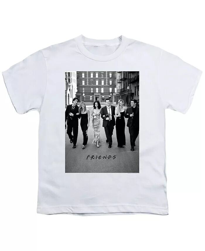 

Футболка с коротким рукавом Boys Walk The Streets Friends, белый