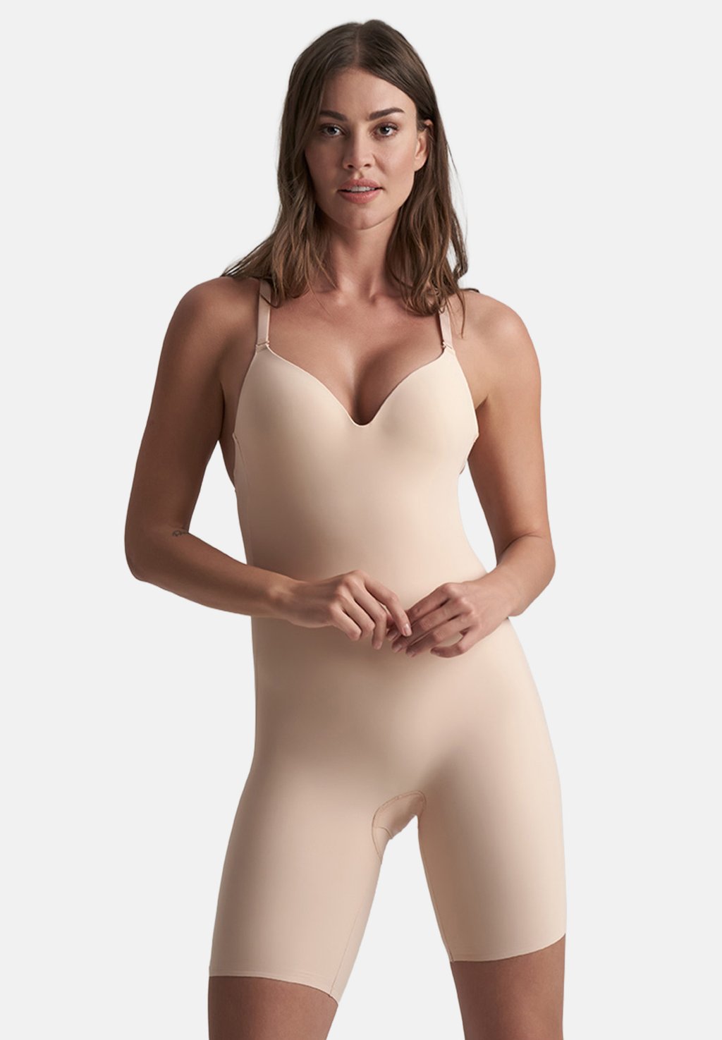 

Боди LOW BACK Bye Bra, бежевый