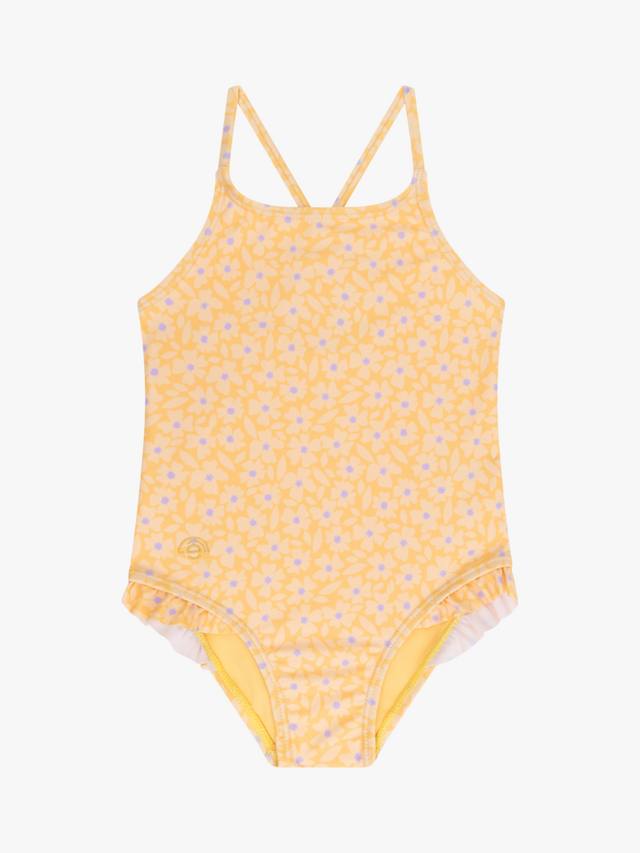 

Детский купальник с цветочным принтом Swim Essentials, Yellow Flower