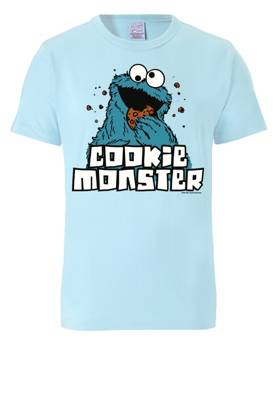

Футболка LOGOSHIRT Shirt Krümelmonster, светло-синий