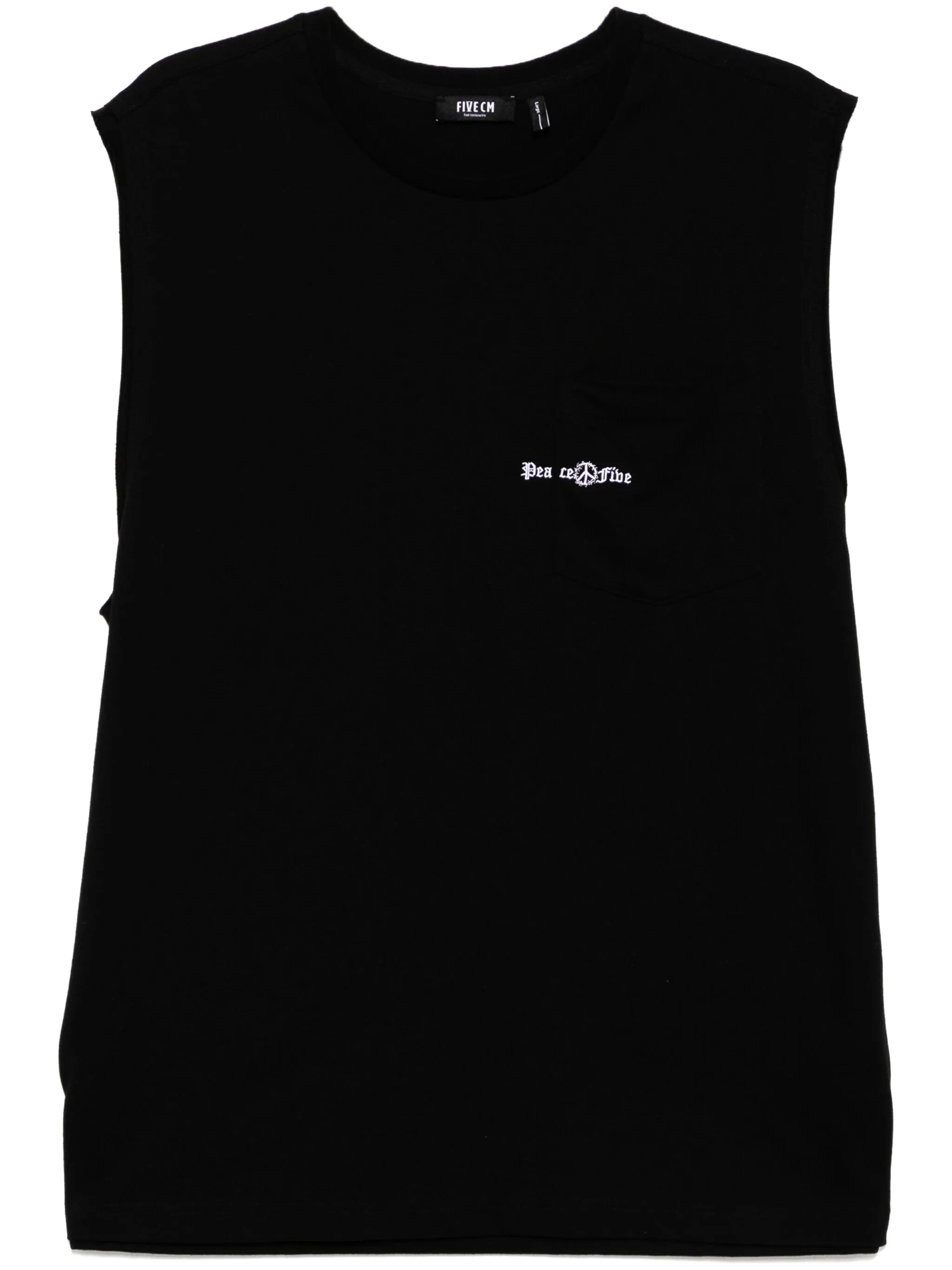

Жилет с вышитым логотипом Five Cm, черный