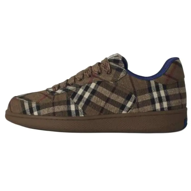 

Burberry Кроссовки Terrace Low Top для скейтбординга, мужские, коричневые
