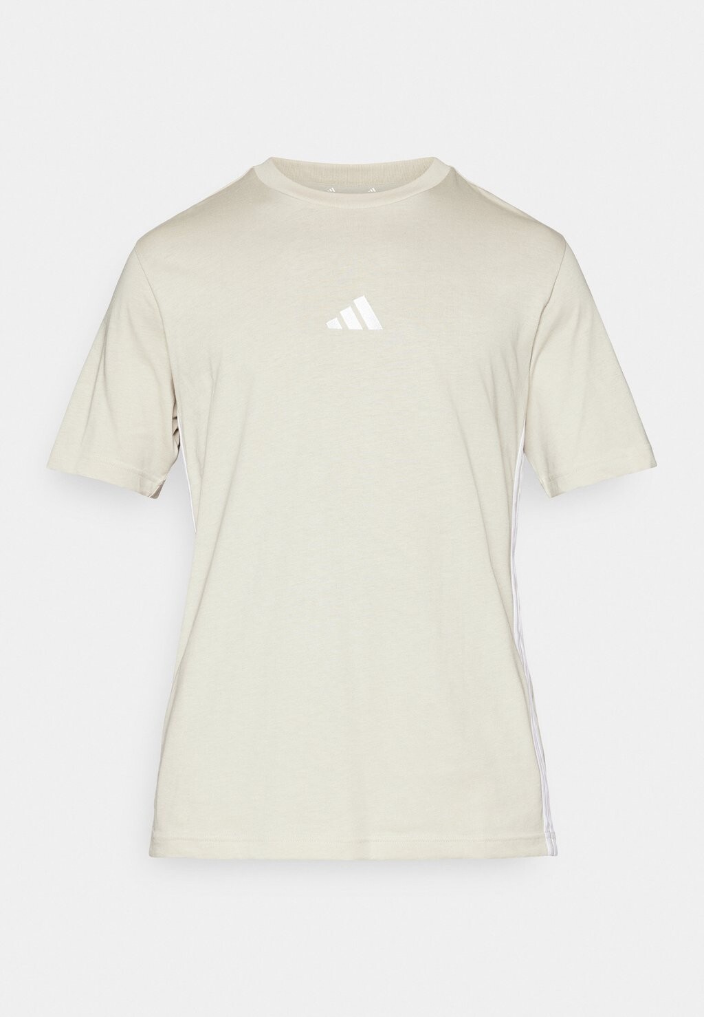 

Базовая футболка ESSENTIAL THREE STRIPES SINGLE adidas Sportswear, песочный
