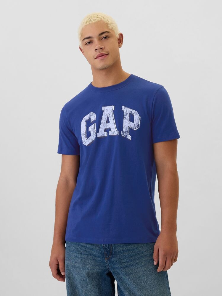 

Футболка с логотипом Gap, синий