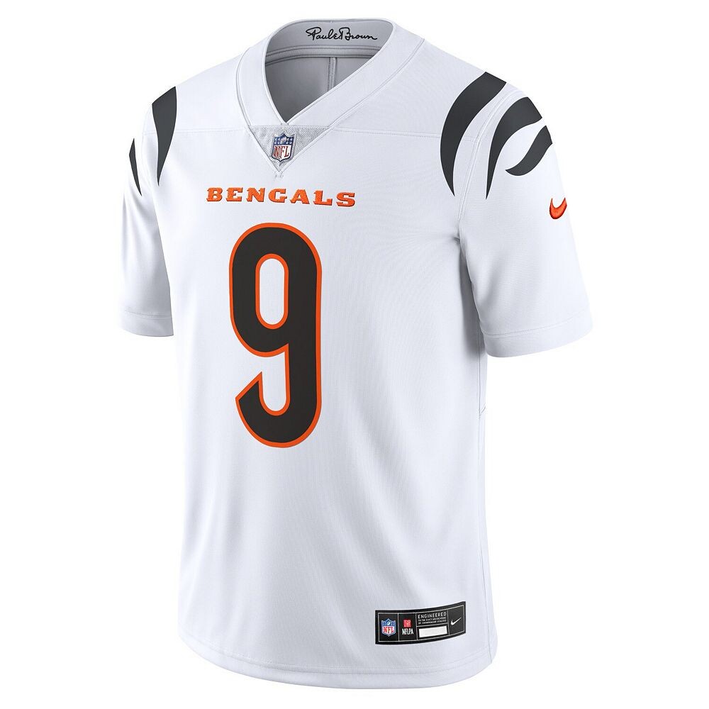 Мужская белая майка Nike Joe Burrow Cincinnati Bengals Vapor Untouchable Limited, цвет Bng White — фото 3