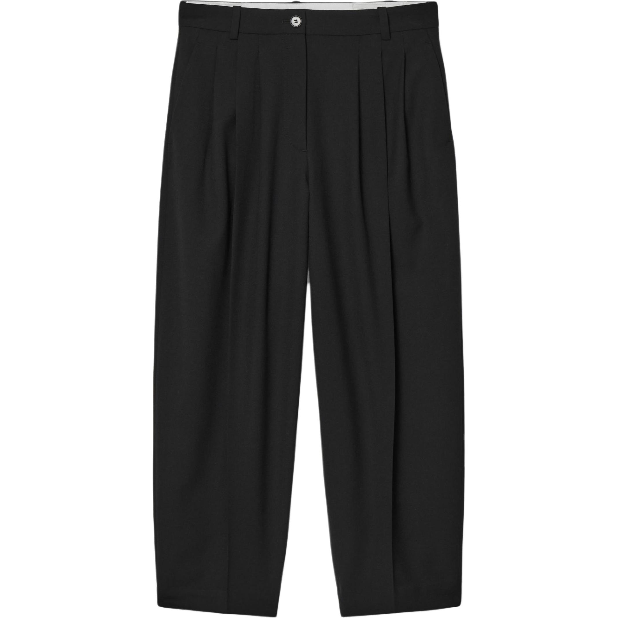 

COS Женские повседневные брюки черного цвета