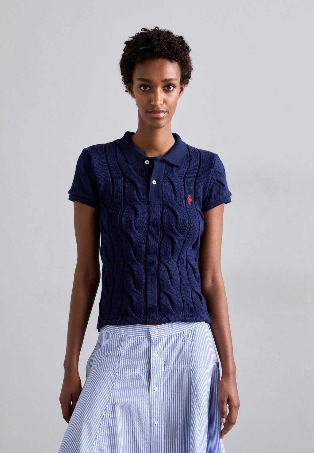 

Рубашка поло Polo Ralph Lauren, темно-синий