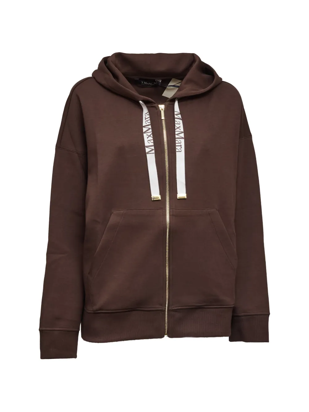 

Худи на молнии 'S Max Mara, коричневый