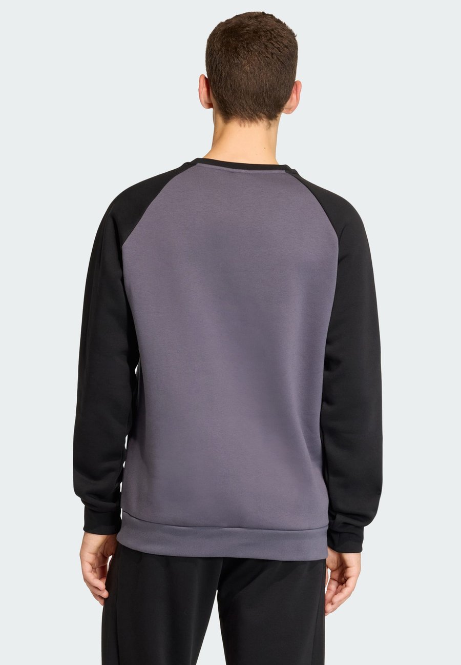 Толстовка Adidas Originals STRIPES CREW, Aurora Onix/Black/Black — фото 2