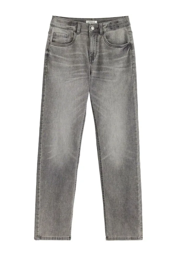 Джинсы staffan прямого кроя из суперэластичной ткани. Lindex, Grey — фото 4