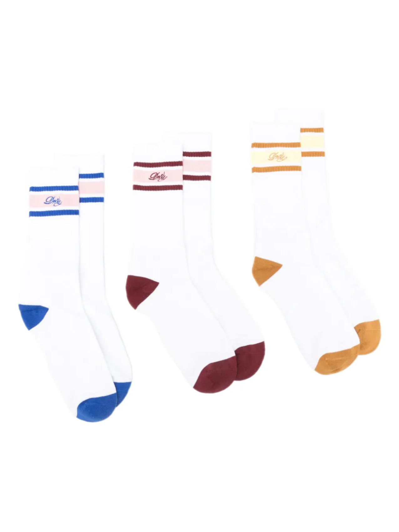 

Носки Funny Striped Sock (упаковка из трех штук) Drôle De Monsieur, белый