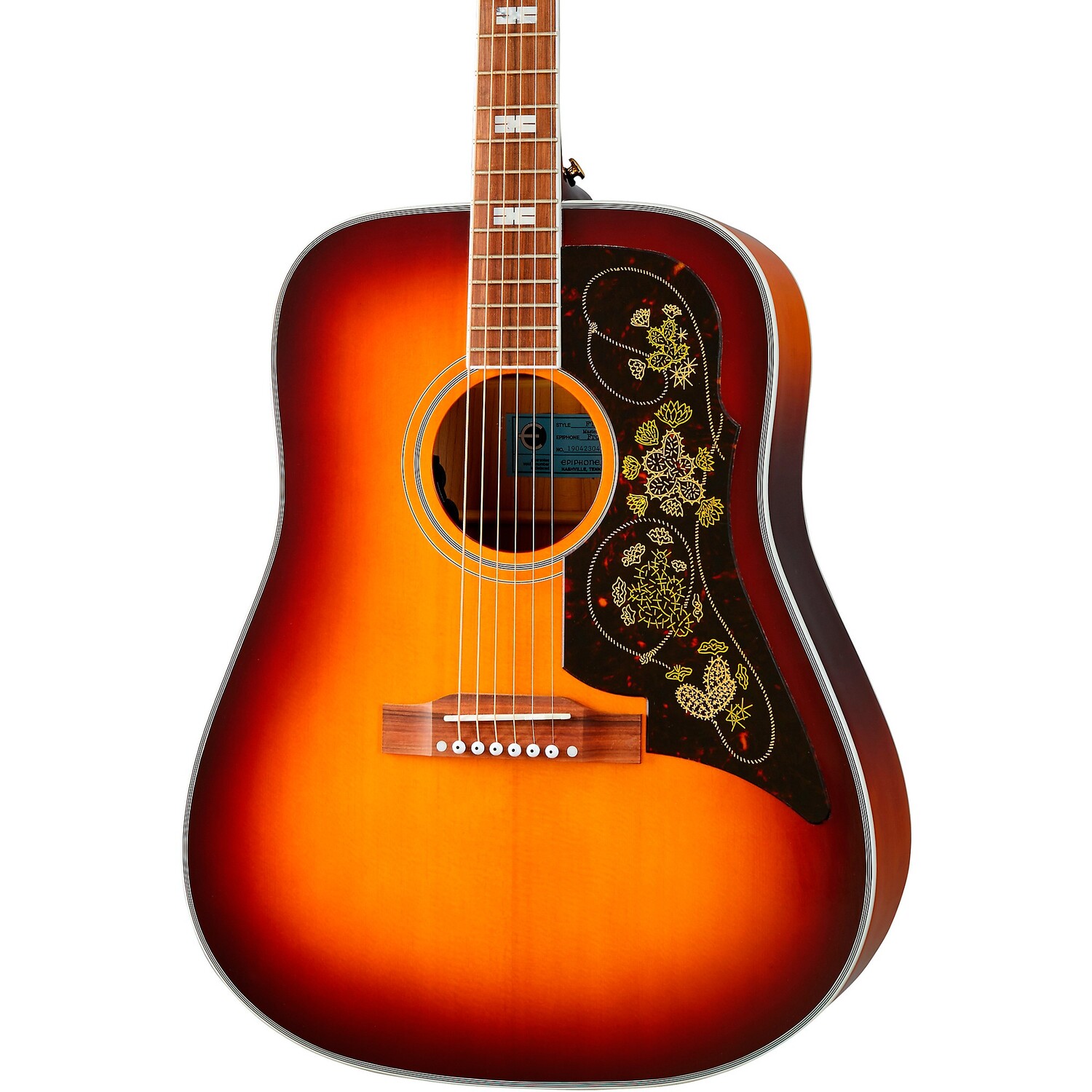 

Акустически-электрическая гитара Epiphone Masterbilt Frontier Iced Tea Aged Gloss