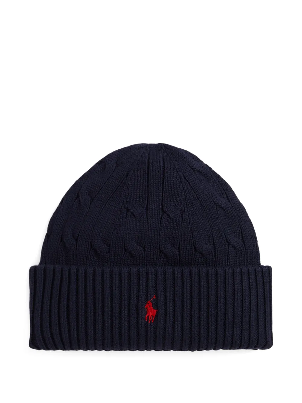 

Шапка бини фактурной вязки POLO RALPH LAUREN KIDS, синий
