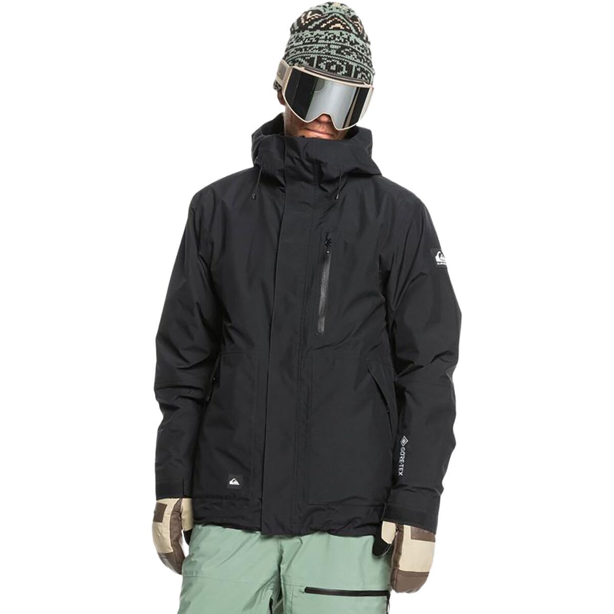 

Куртка Mission с технологией Gore-Tex Quiksilver, черный