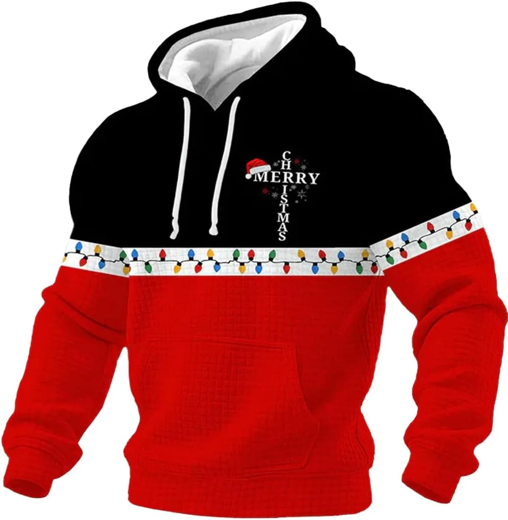 

Свитшот с рождественским вафлей для мужчин CIVIZILUX