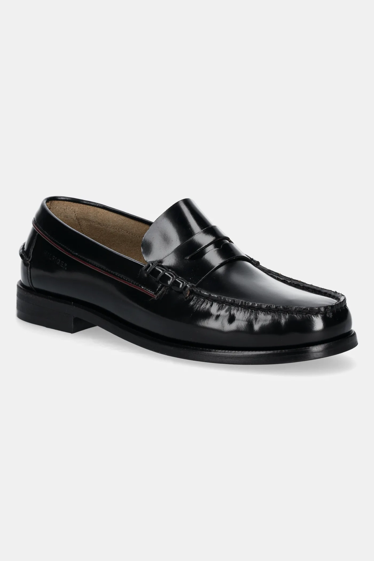 

CLASSIC HILFIGER LEATHER LOAFER кожаные лоферы Tommy Hilfiger, черный