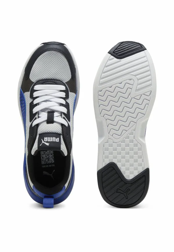 Кроссовки xray 3 Puma, Glacial Gray-Vivid Blue- Black — фото 3