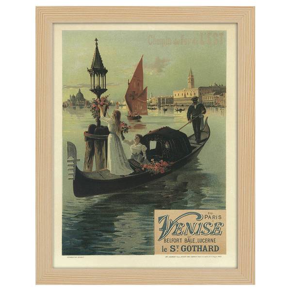 

Рамка для фотографий LegendArte Poster De Paris à Venise цвет eiche dekor