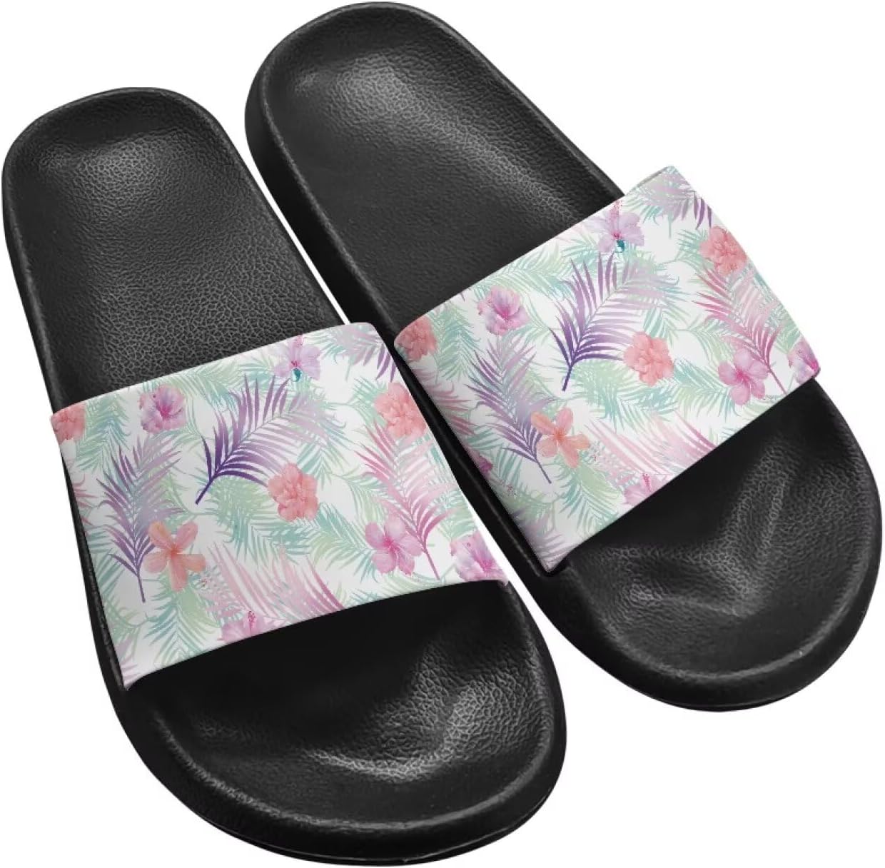 

Hechitok слайды для женщин, тапочки для мужчин, женские сандалии, душевые тапочки, домашние тапочки, пляжные сандалии, Colorful Palm Tree