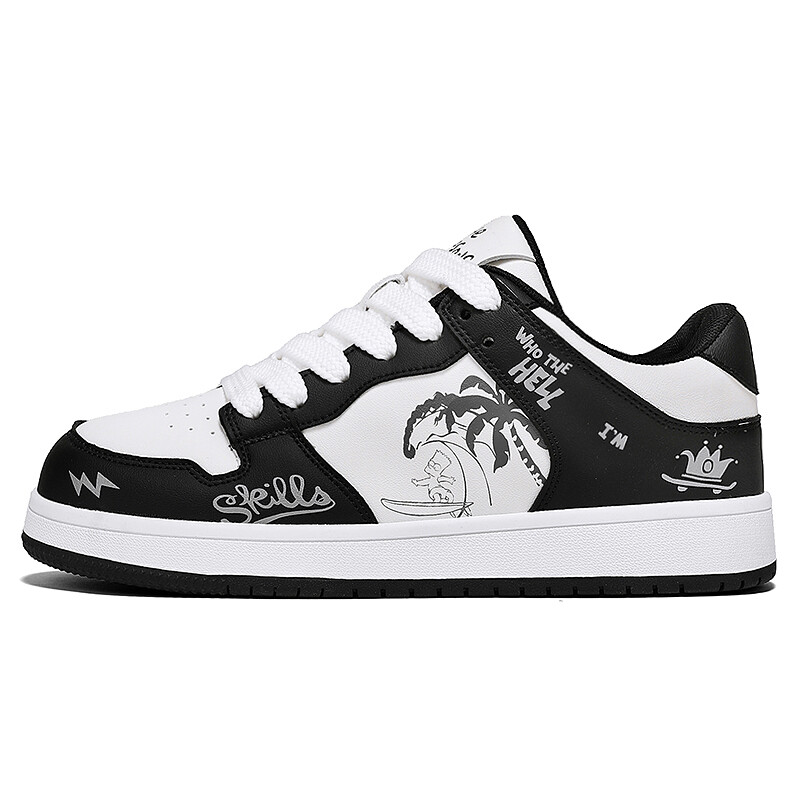 

Кроссовки The Simpsons Skateboarding Shoes Unisex Low-top, белый