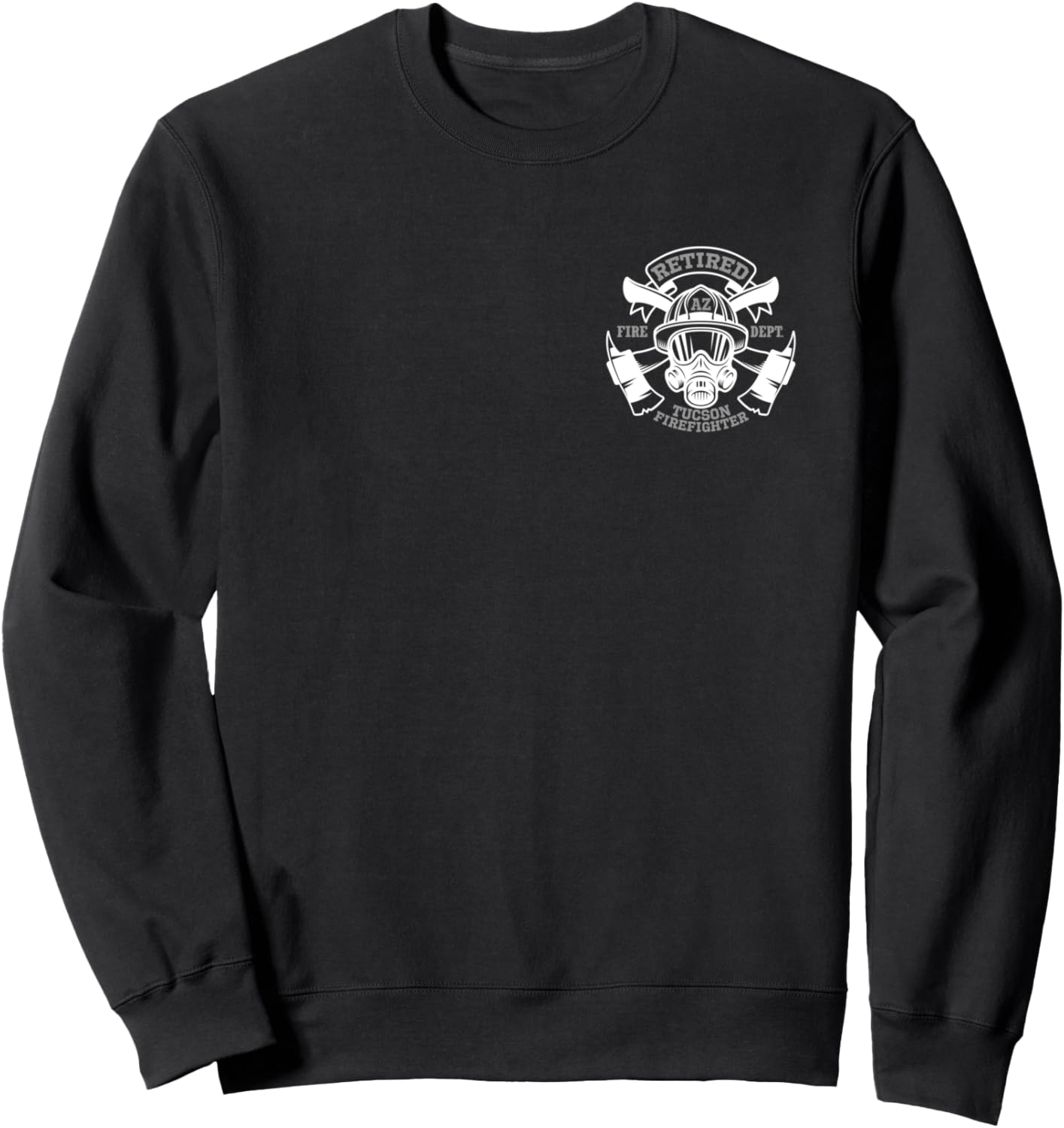 

Толстовка в память о пожарном из Аризоны, Тусон Retired Firefighter Tees, черный