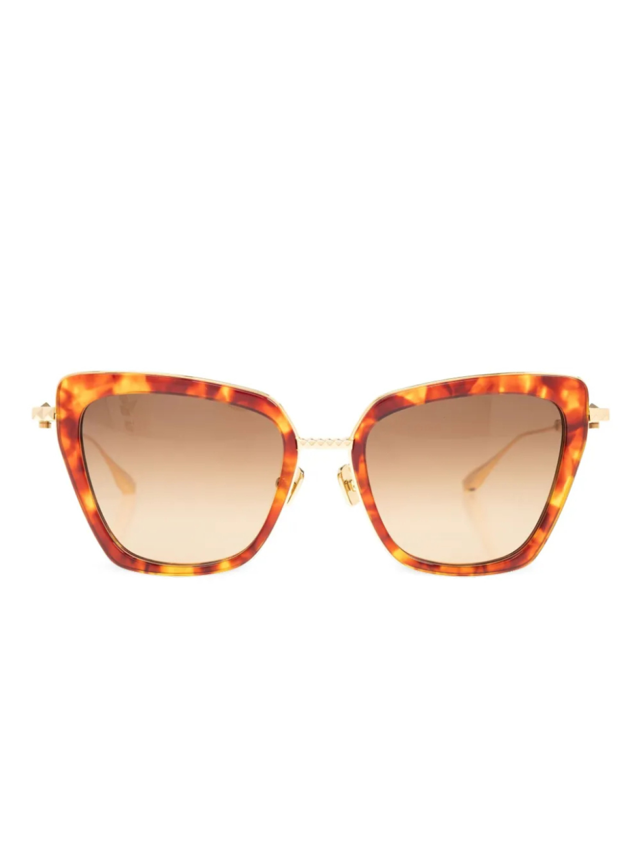 

Солнцезащитные очки VALENTINO GARAVANI EYEWEAR в большой оправе, коричневый