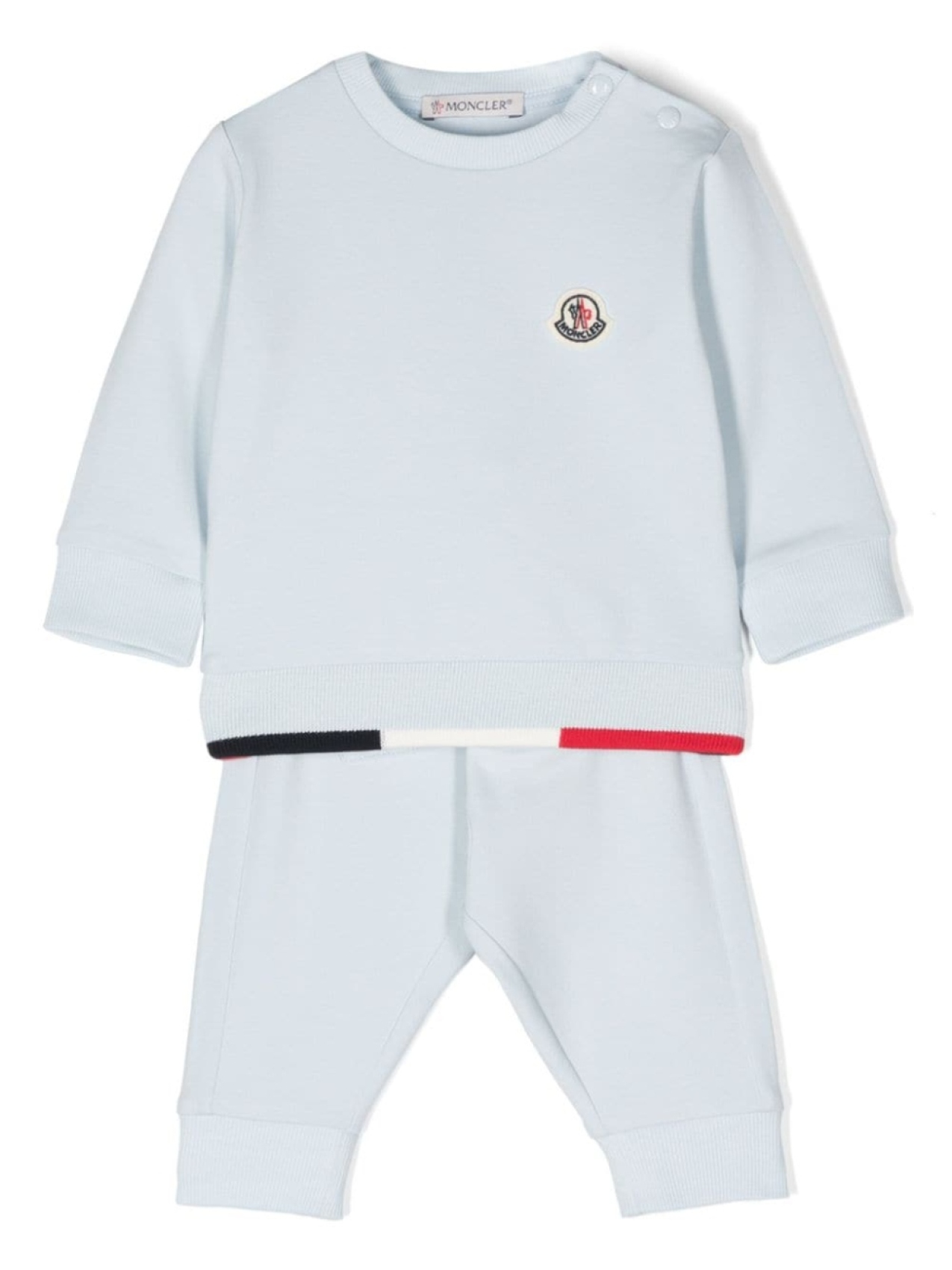 

Moncler Enfant спортивный костюм из джерси, синий