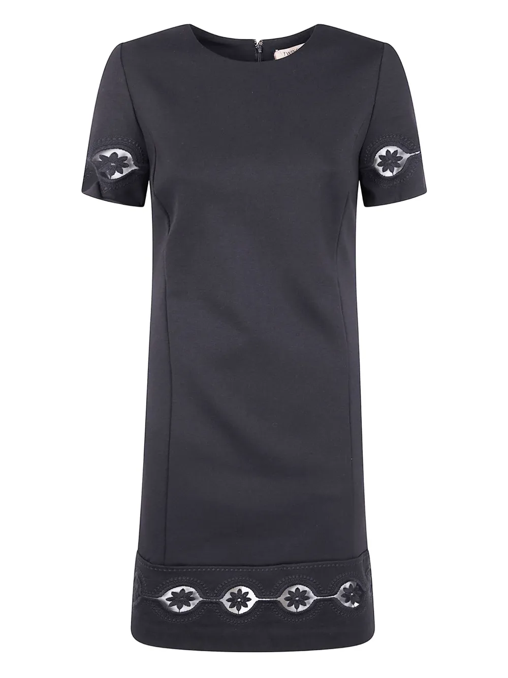 

Платье с короткими рукавами TWINSET, черный