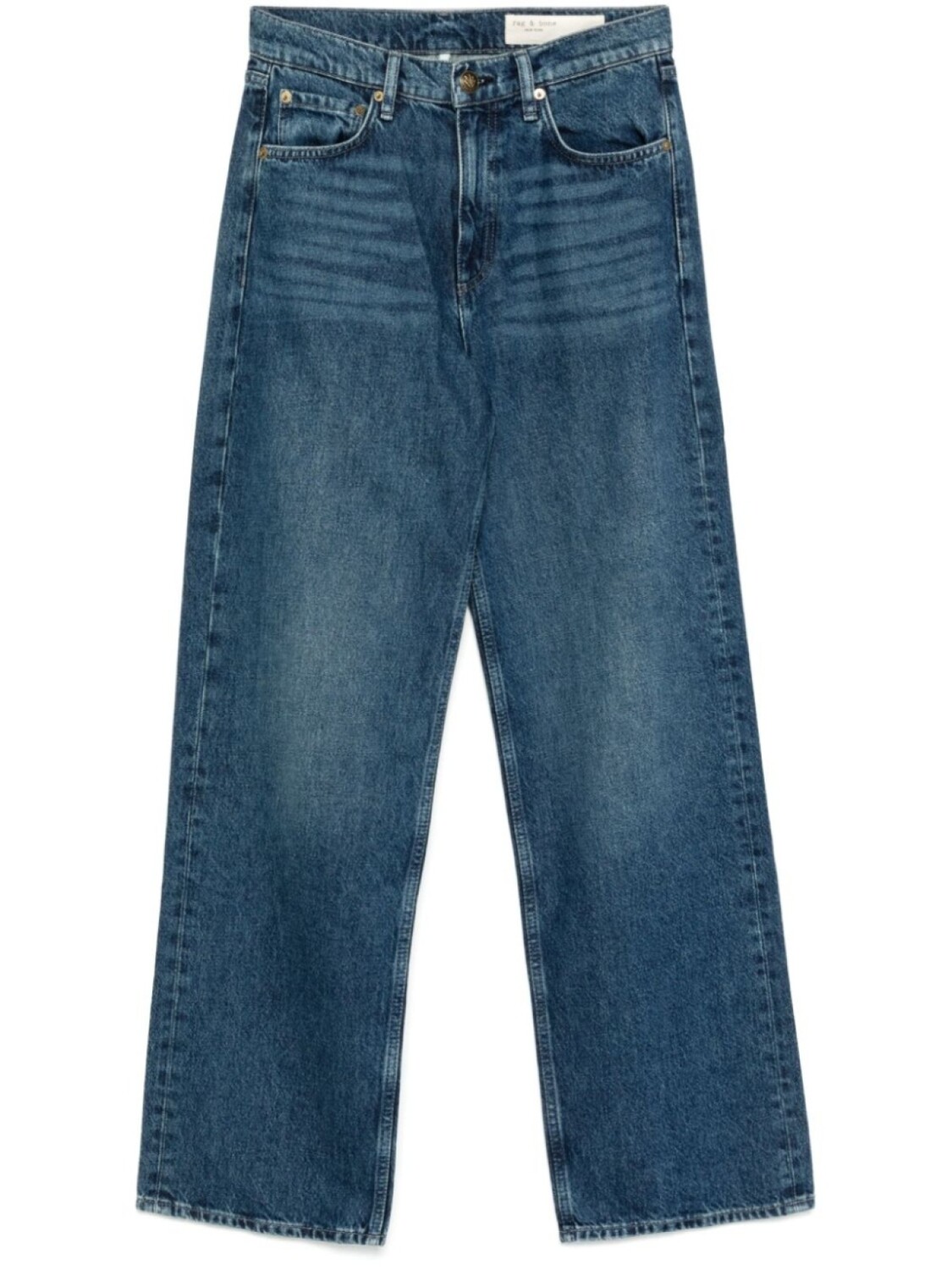 

Прямые джинсы Shea Rag & bone, синий