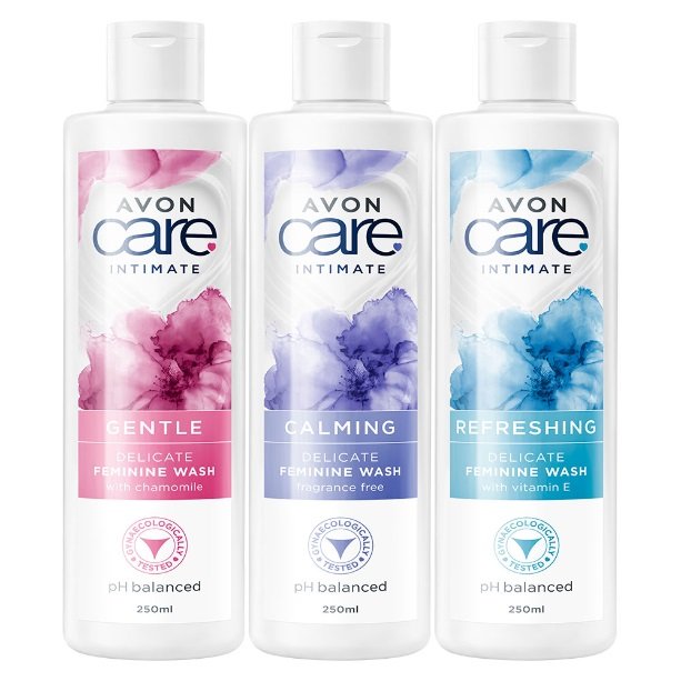 

Набор косметики для интимной гигиены Avon Care Intimate 3в1