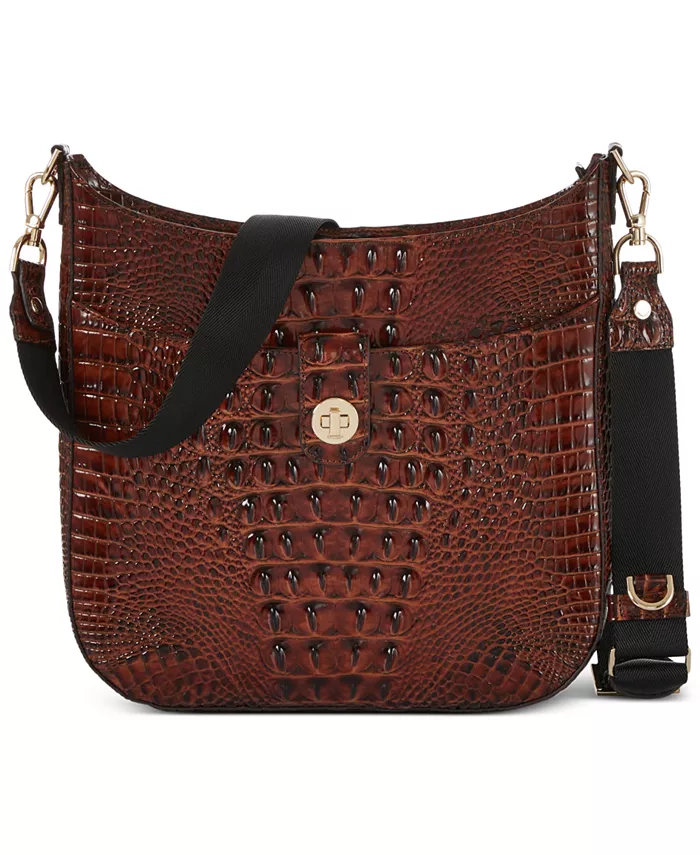 

Лея Мельбурн кроссбоди Brahmin, коричневый